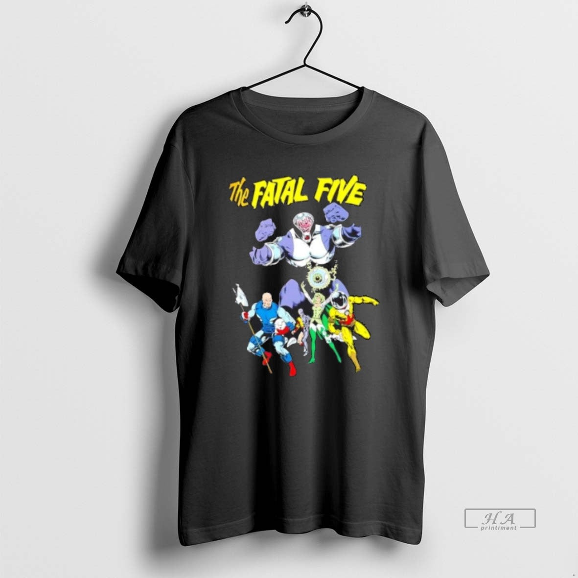 Official The Fatal Five 1967 Cartoon Vintage