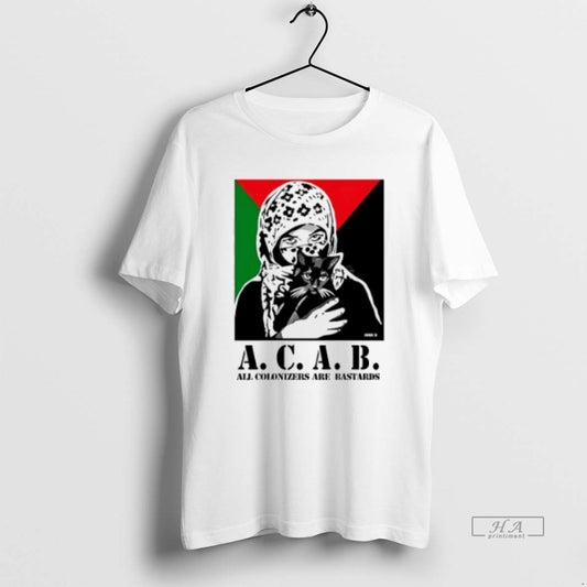 Official Trendy All Colonizers Are Bastards Flag