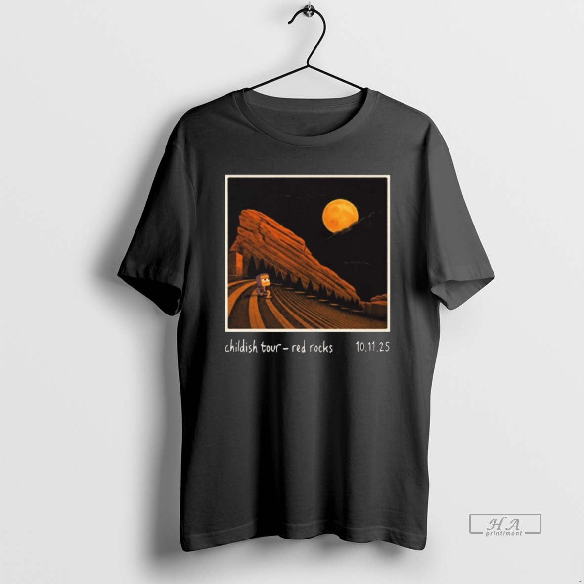 Official Trendy Lane 8 Childish Tour Morrison Colorado Red Rocks October 11 2025