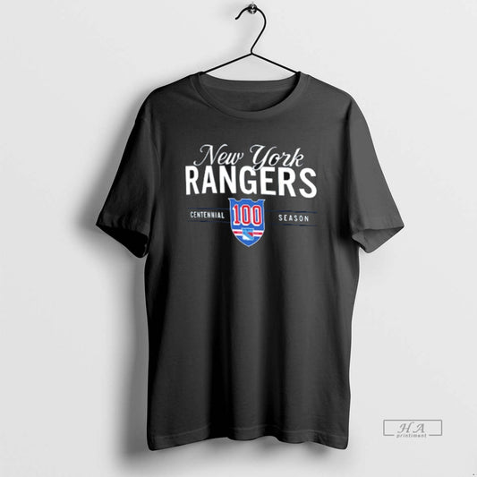 Official Trendy New York Hockey 100 Years Centennial Season