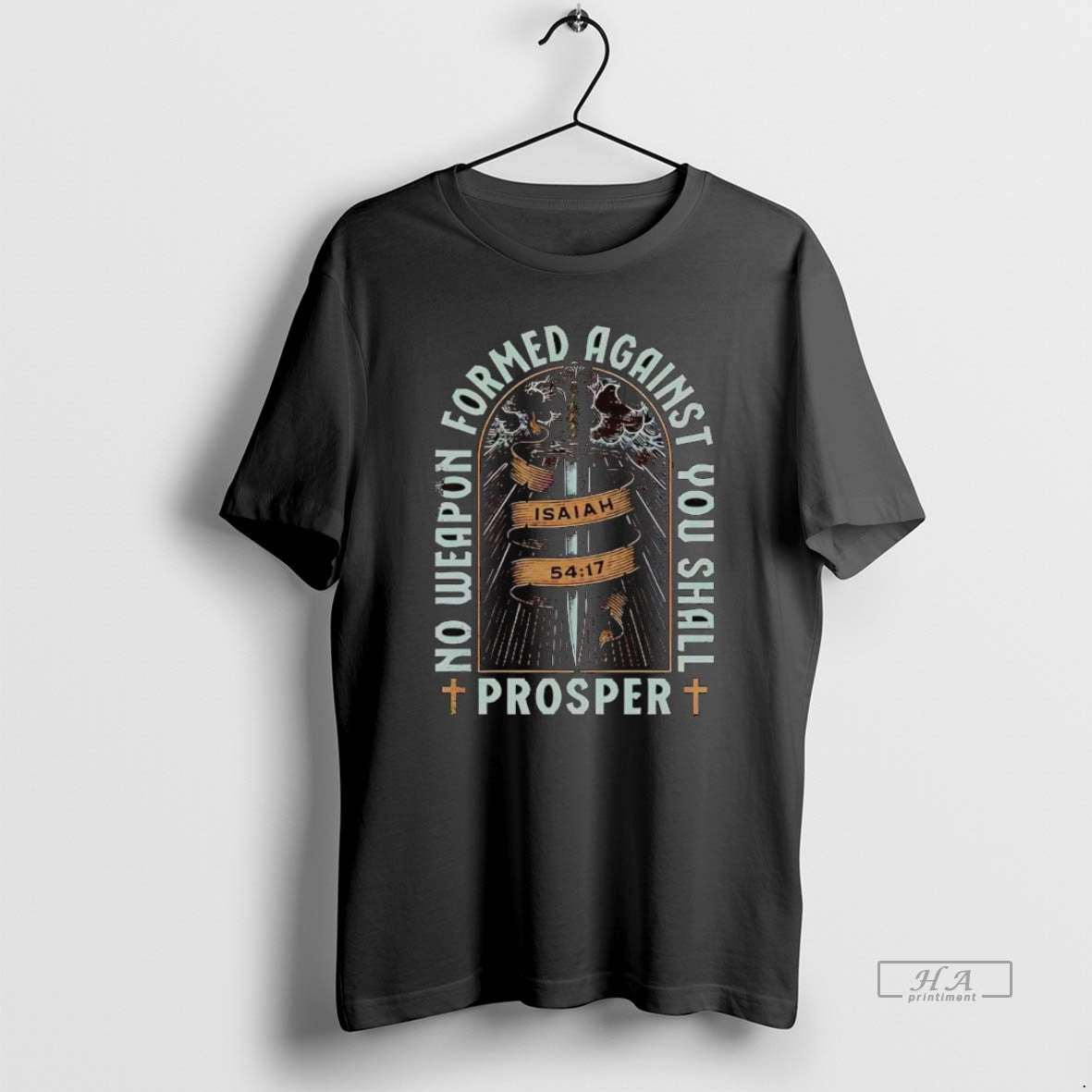 Official Trendy No Weapon Formed Against You Shall Prosper Isaiah 54 17