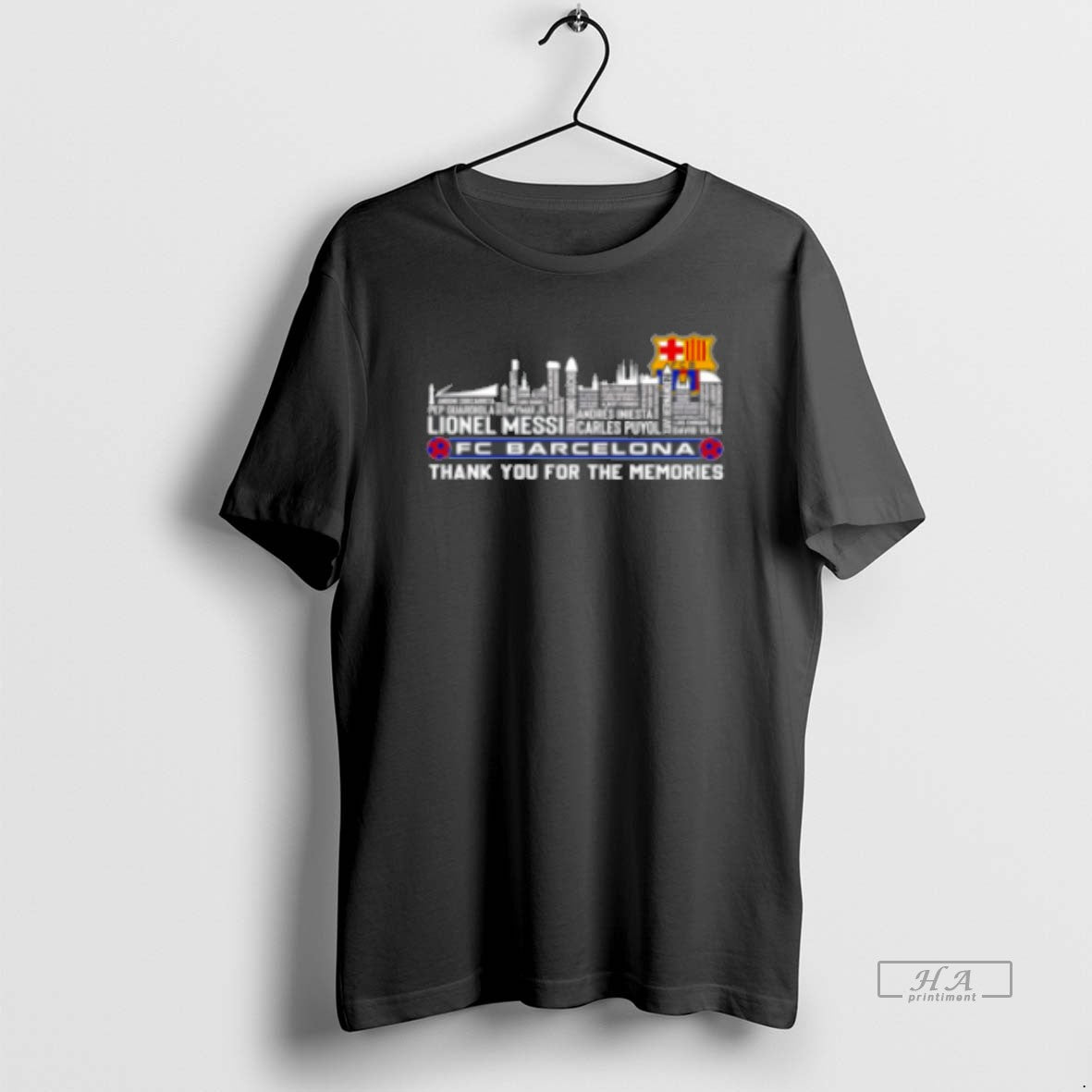 Official Fc Barcelona Thank You For The Memories Name Classic Womens