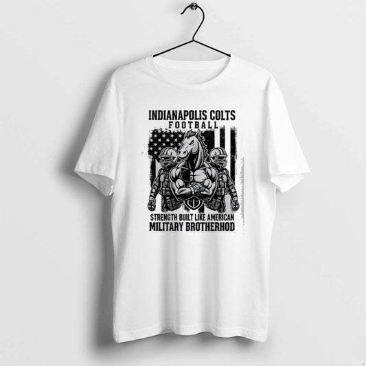 Official Ndianapolis Colts Football Strength Built Like American Military Brotherhood
