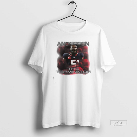 Official Will Anderson Jr The Terminator Houston Texans Football Classic Womens