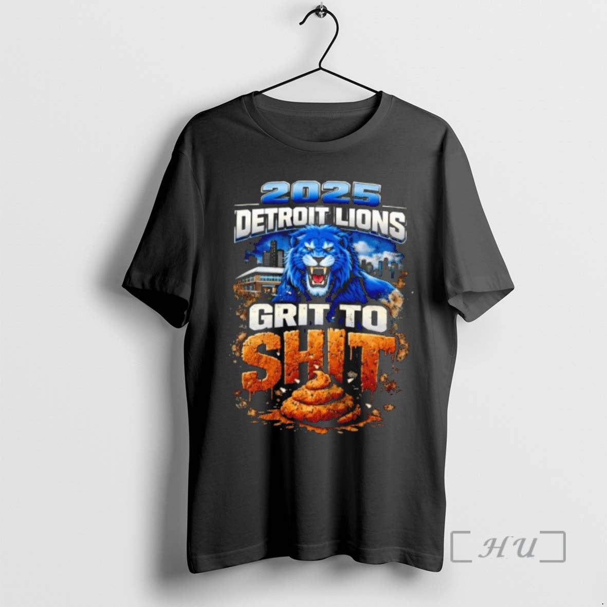 Officials 2025 Detriot Lions Grit To Shit