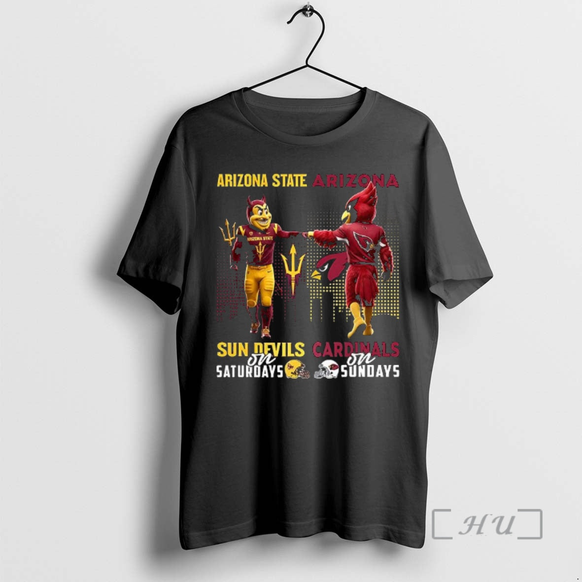 Officials Arizona State Sun Devils On Saturdays Vs Arizona Cardinals On Sundays Mascot Premium