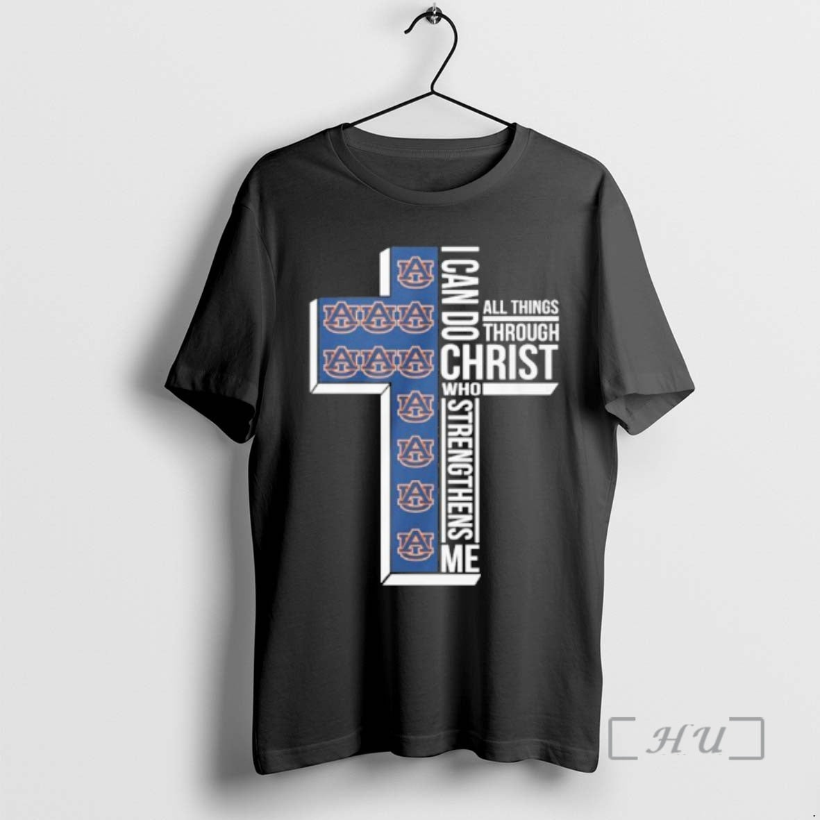 Officials Auburn Basketball Logo I Can Do All Things Through Christ Who Strengthens Me Premium