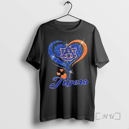 Officials Auburn Tigers Football In Glitter Heart Fans