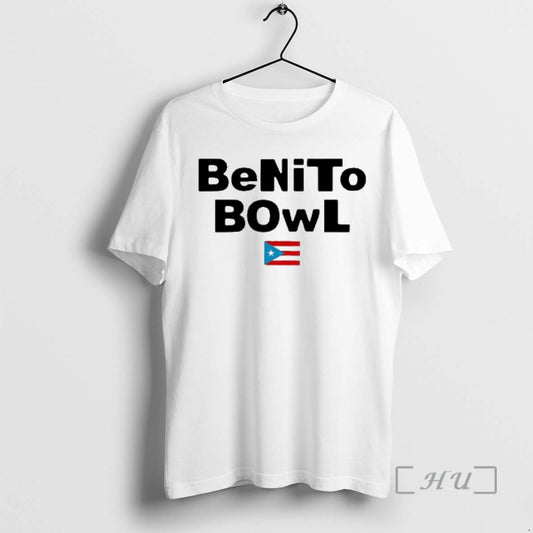 Officials Benito Bowl Puerto Rico Flag Typography National Pride