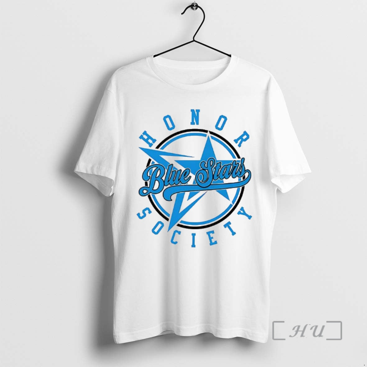 Officials Blue Stars Honor Society Logo