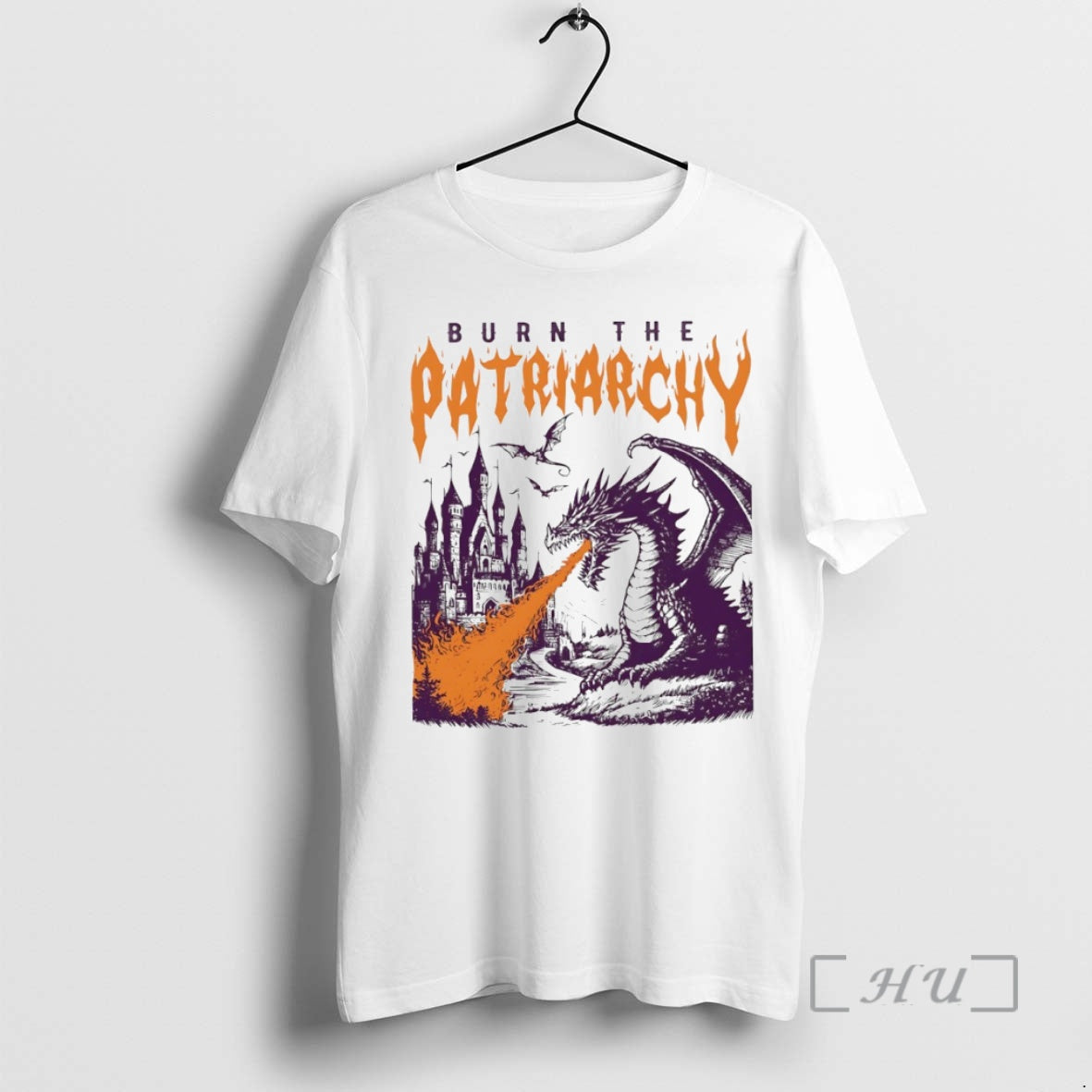 Officials Burn The Patriarchy Dragon Circle