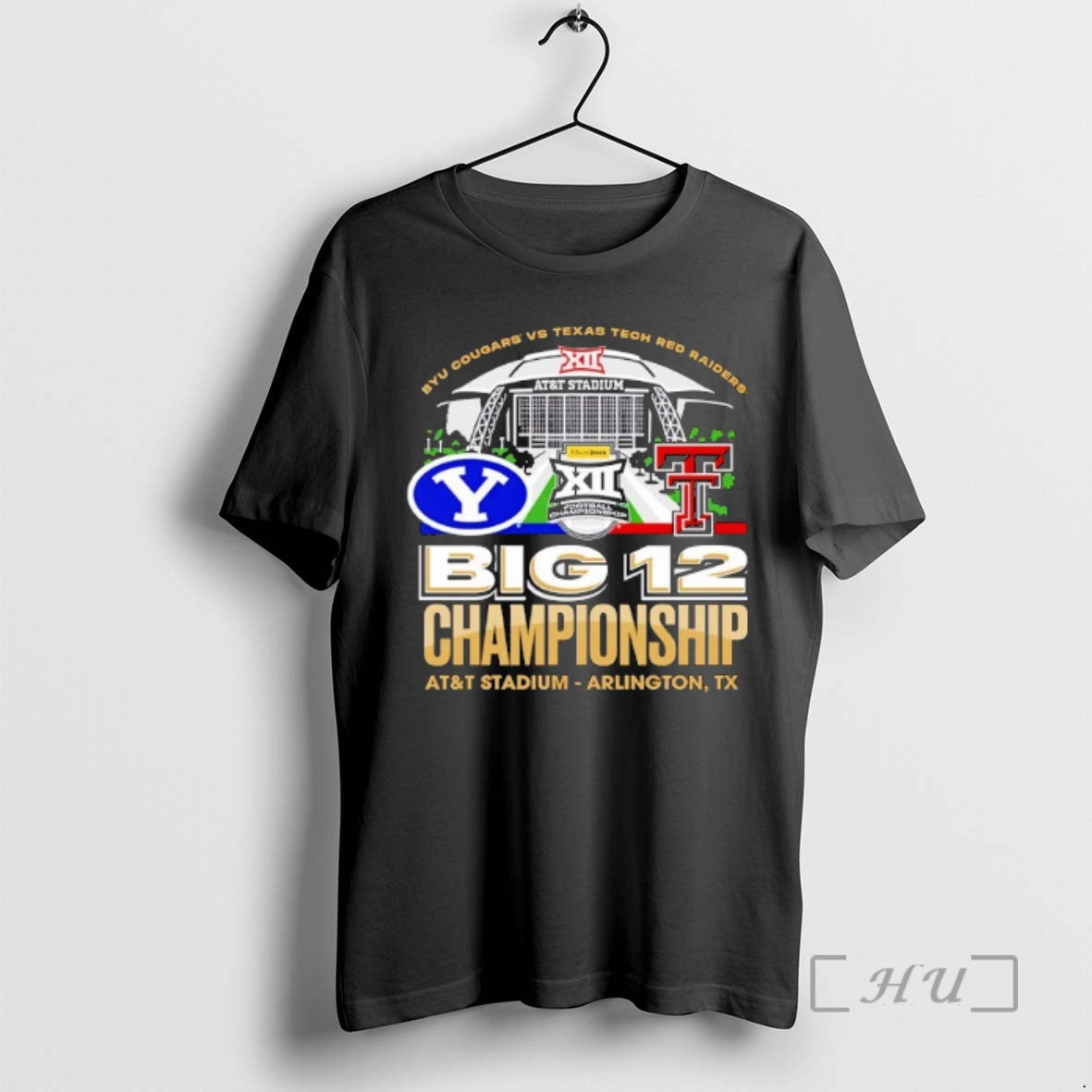 Officials Byu Cougars Vs Texas Tech Red Raiders Big 12 Football Championship Stadium Arlington Tx