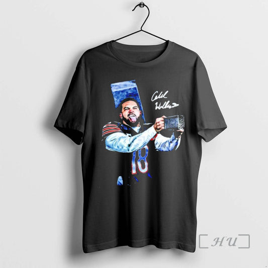 Officials Caleb Williams Cheese Grater Chicago Football Graphic