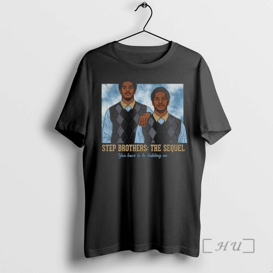 Officials Caleb Williams Rome Odunze Step Brothers The Sequel Chicago Football Premium T Shirts Sweater