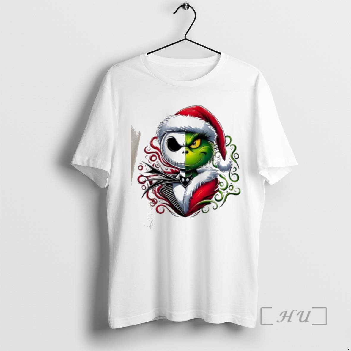 Officials Christmas Grinch And Jack Nightmare Santa Hat