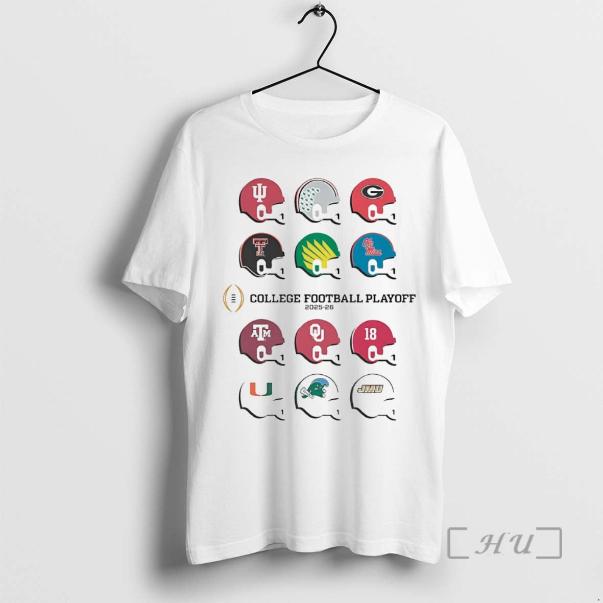 Officials College Football Playoff 2025 Team Helmets