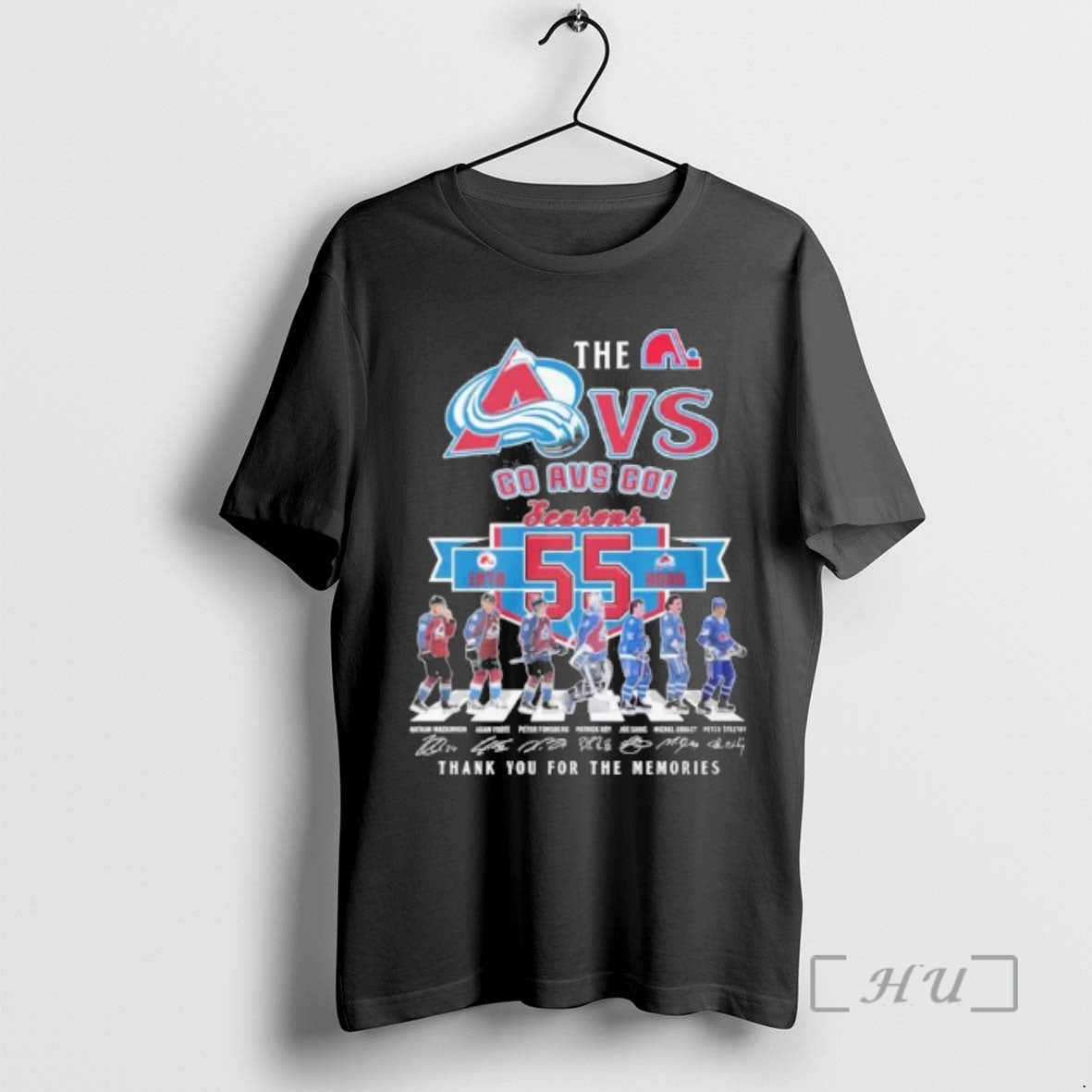 Officials Colorado Avalanche Abbey Road 55 Season Go Avs Go
