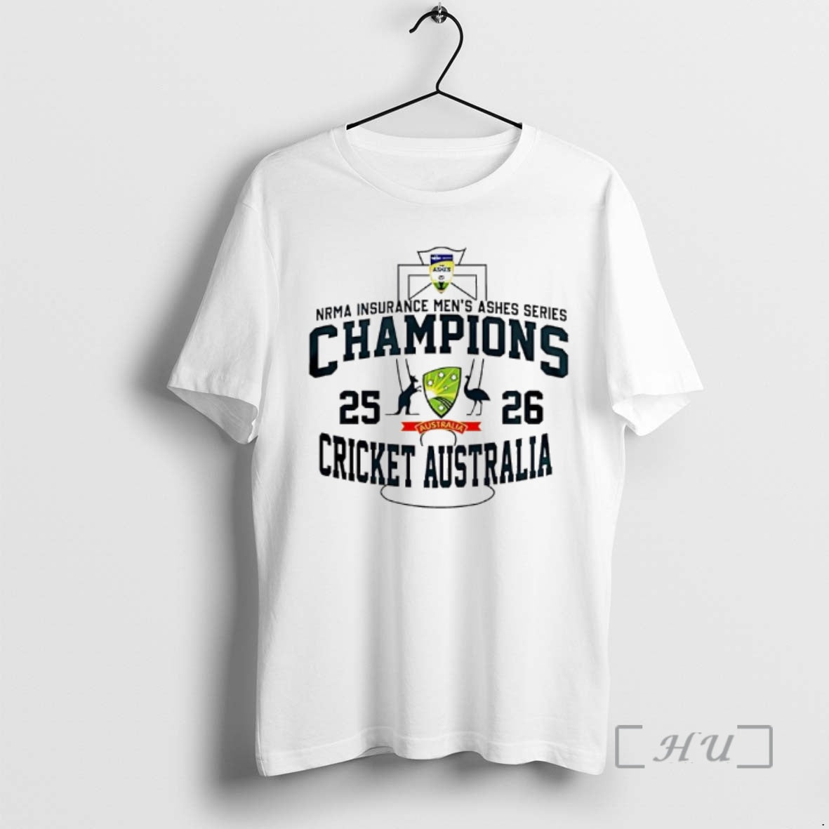 Officials Cricket Australian 25 26 Nrma Insurance Mens Ashes Series Champions Premium T Shirts Sweater