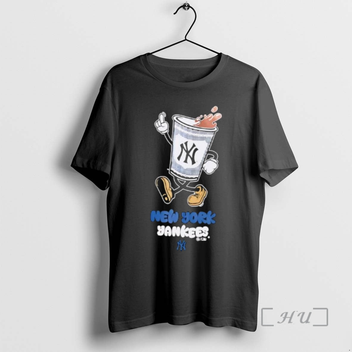 Officials Cup Of Ny Yankees Cartoon Icon Logo