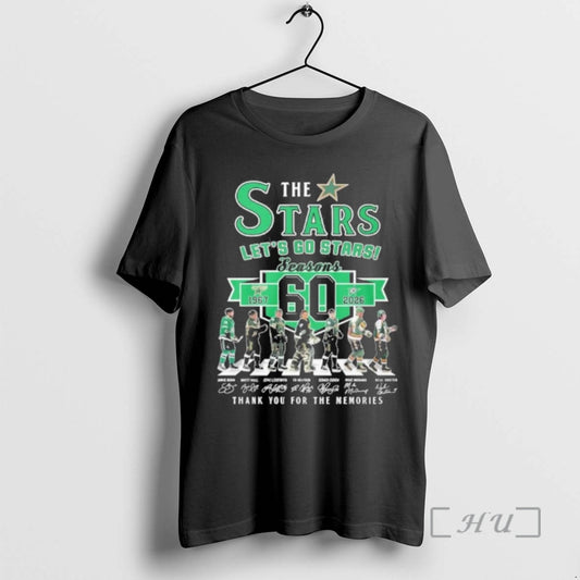 Officials Dallas Stars Abbey Road 60 Seasons Lets Go Stars