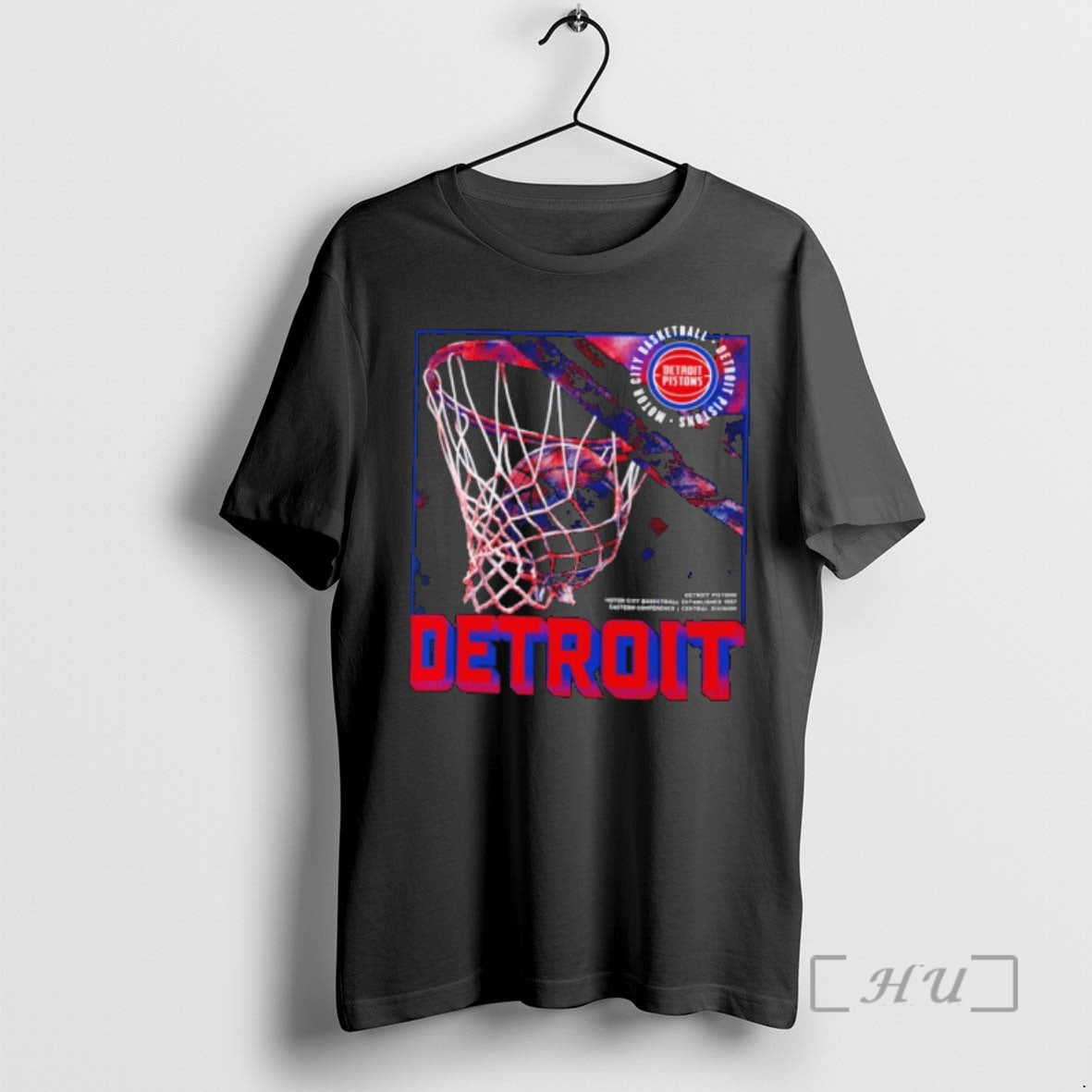 Officials Detroit Pistons Chrome Legacy Nets
