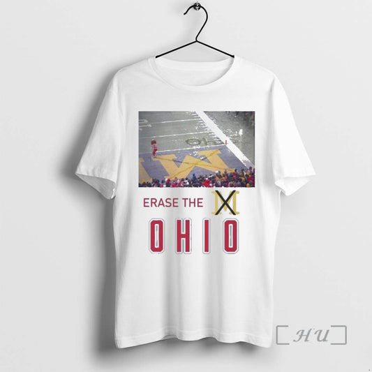 Officials Erase The M Snow Brutus Buckeye Ohio State Football