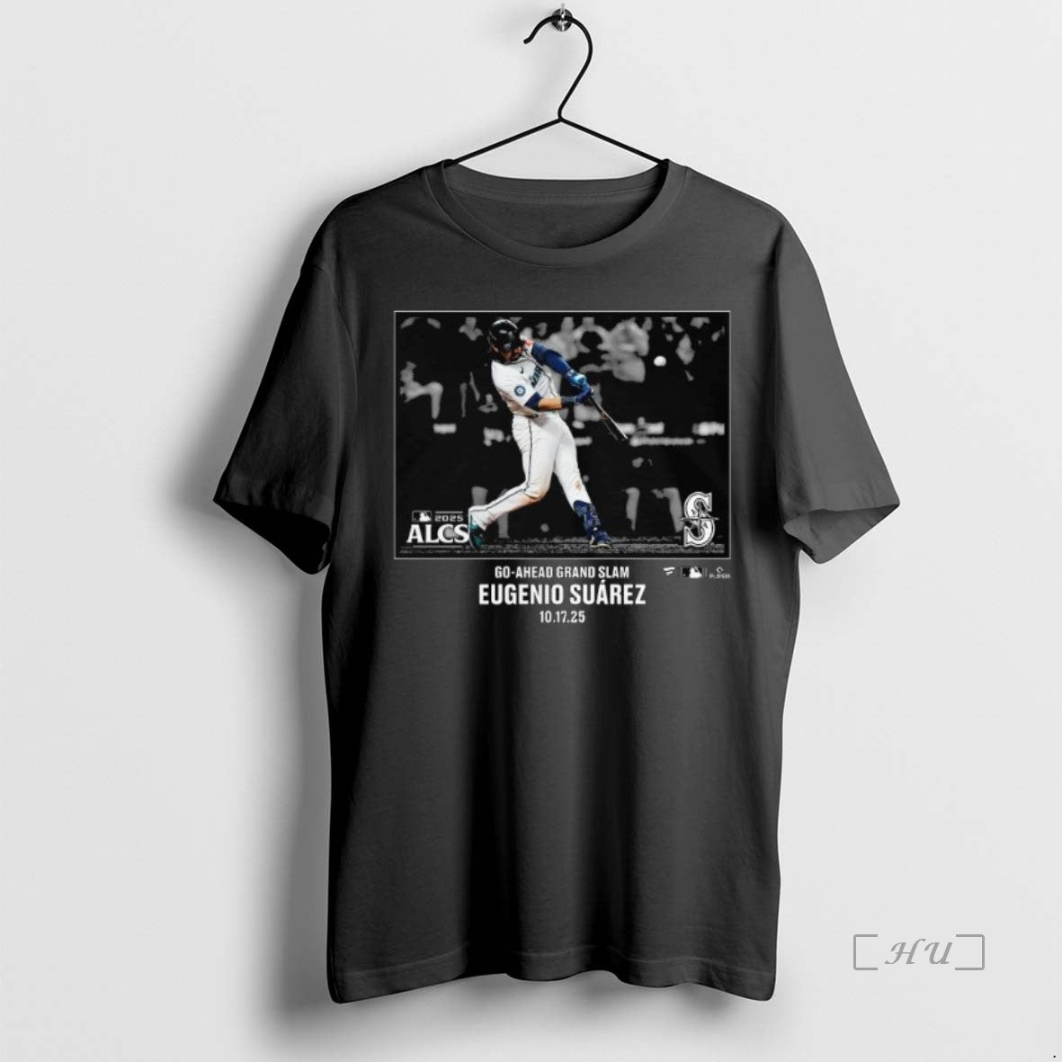 Officials Eugenio Suarez Seattle Mariners 2025 Mlb Postseason Moment Long Sleve