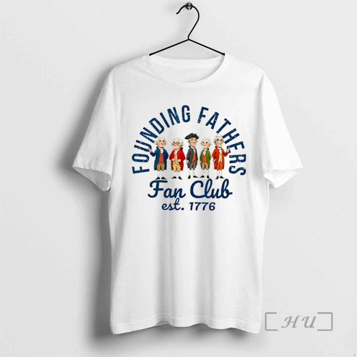 Officials Founding Fathers Fan Club Est 1776 Circle