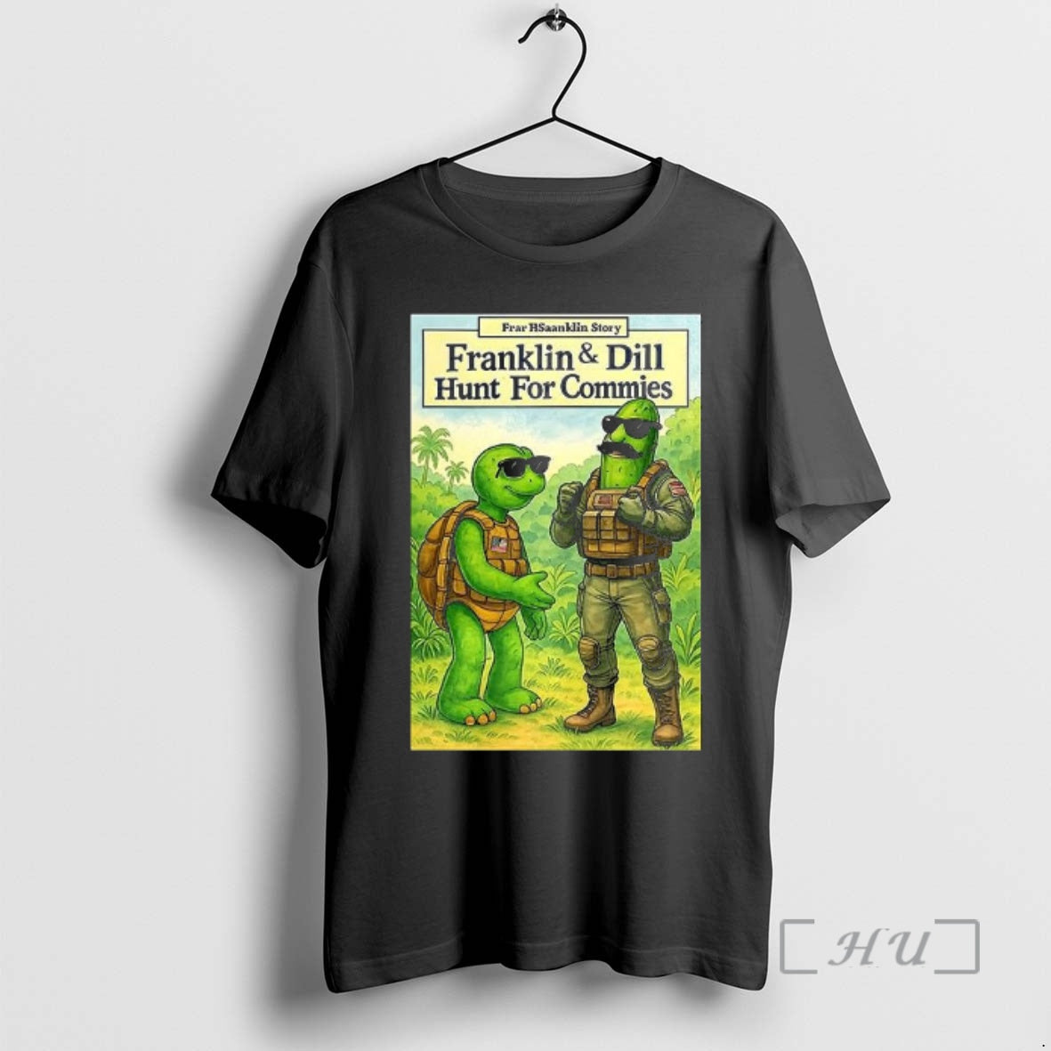 Officials Franklin Turtle And Dill Hunt For Commies