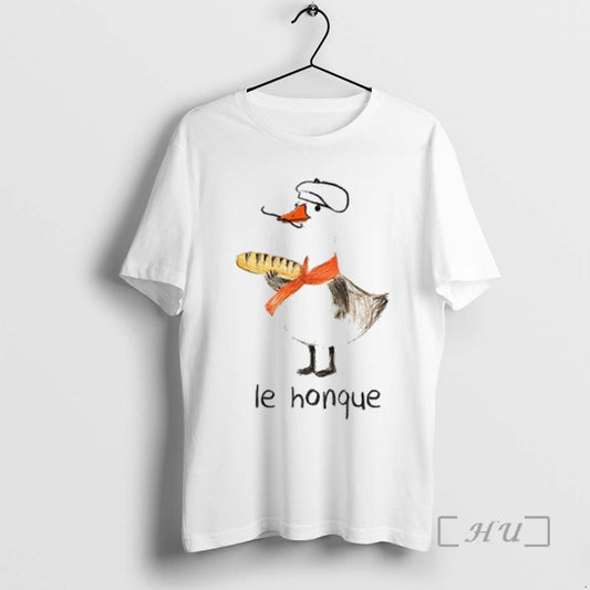 Officials Funny French Goose Le Honque