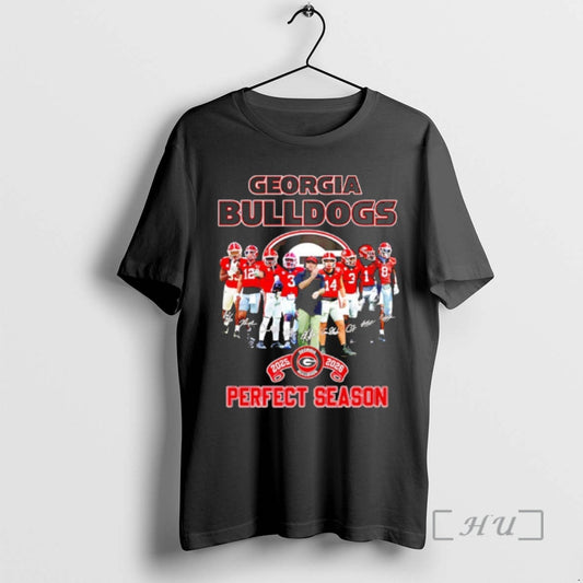 Officials Georgia Bulldogs 2025 2026 Perfect Season Signature