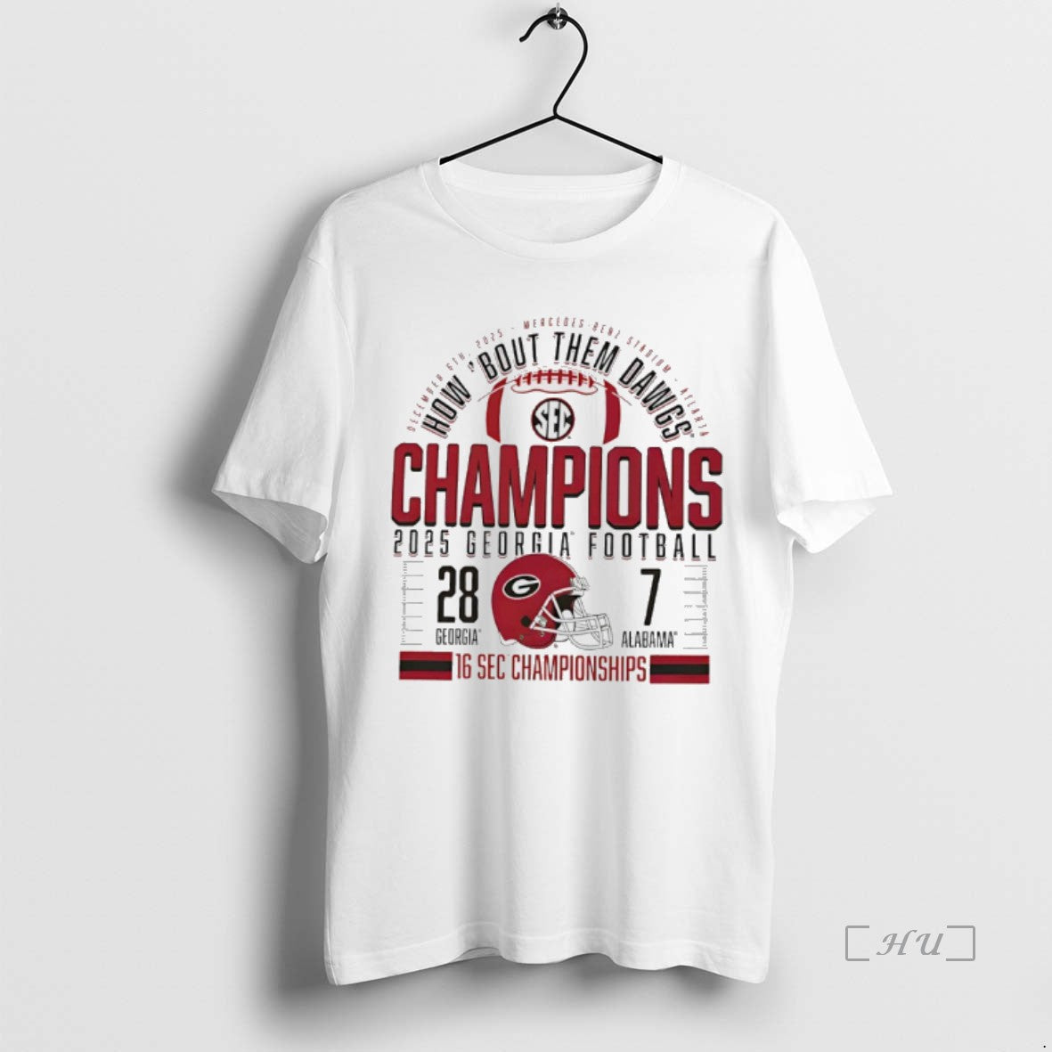 Officials Georgia Bulldogs 2025 Sec Football Champions Score