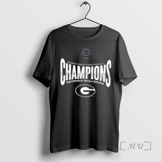 Officials Georgia Bulldogs Sec Football Champions 2025 2 Sided