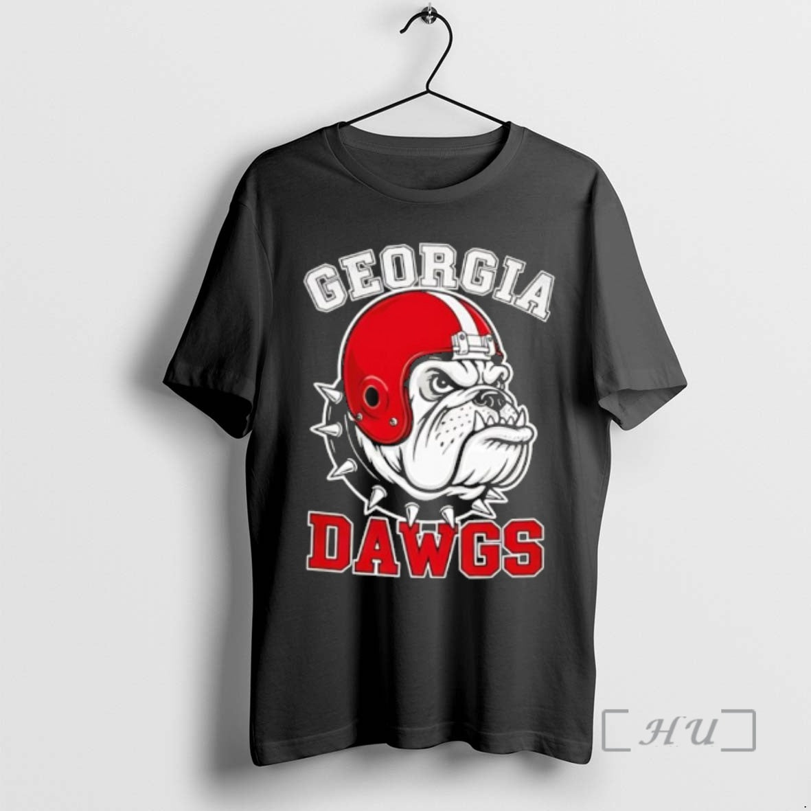 Officials Georgia Bulldogs Mascot Helmet Graphic