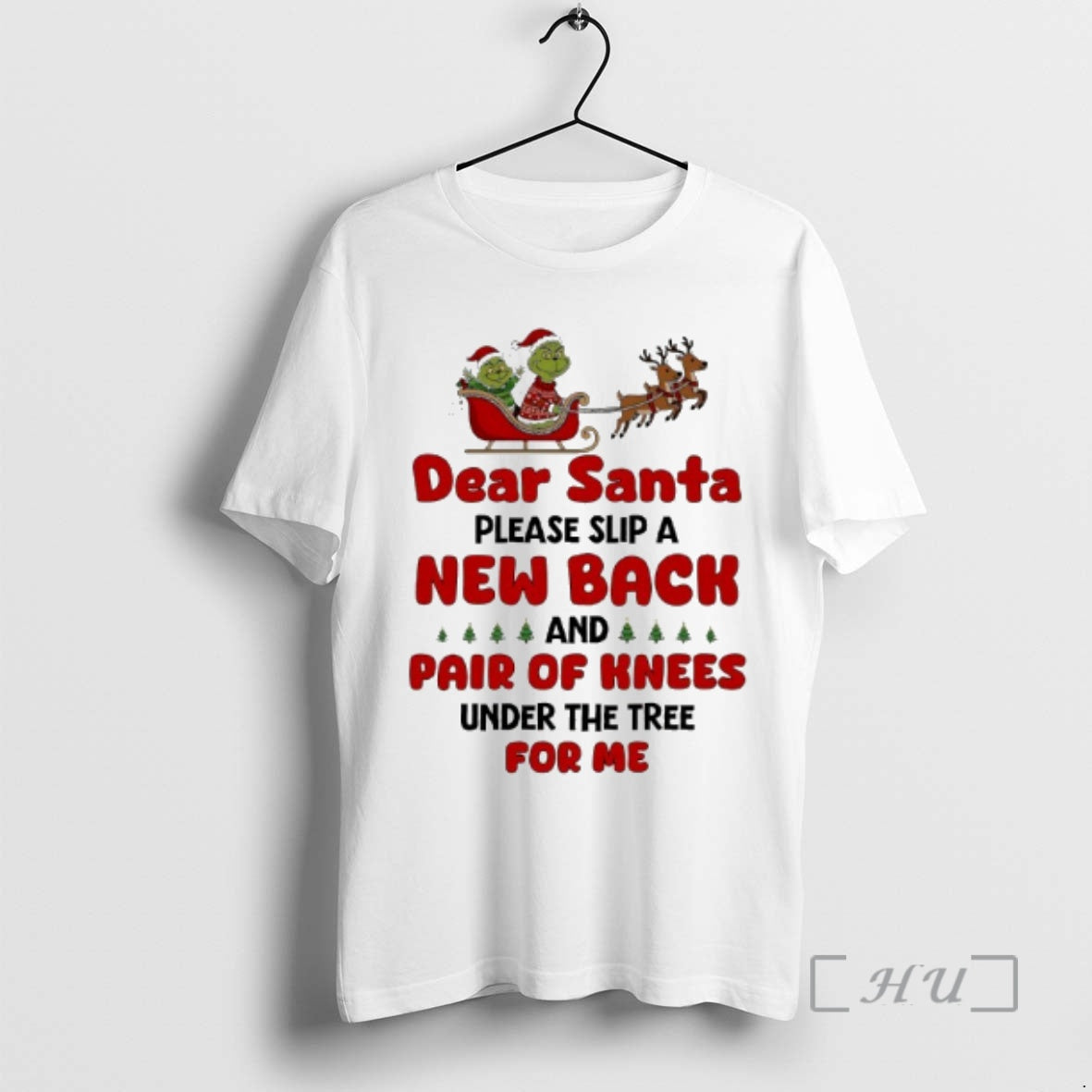 Officials Grinch Dear Santa Please Slip A New Back And Pair Of Knees Under The
