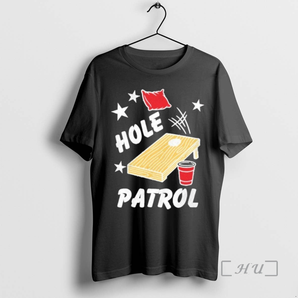 Officials Hole Patrol Funny Cornhole
