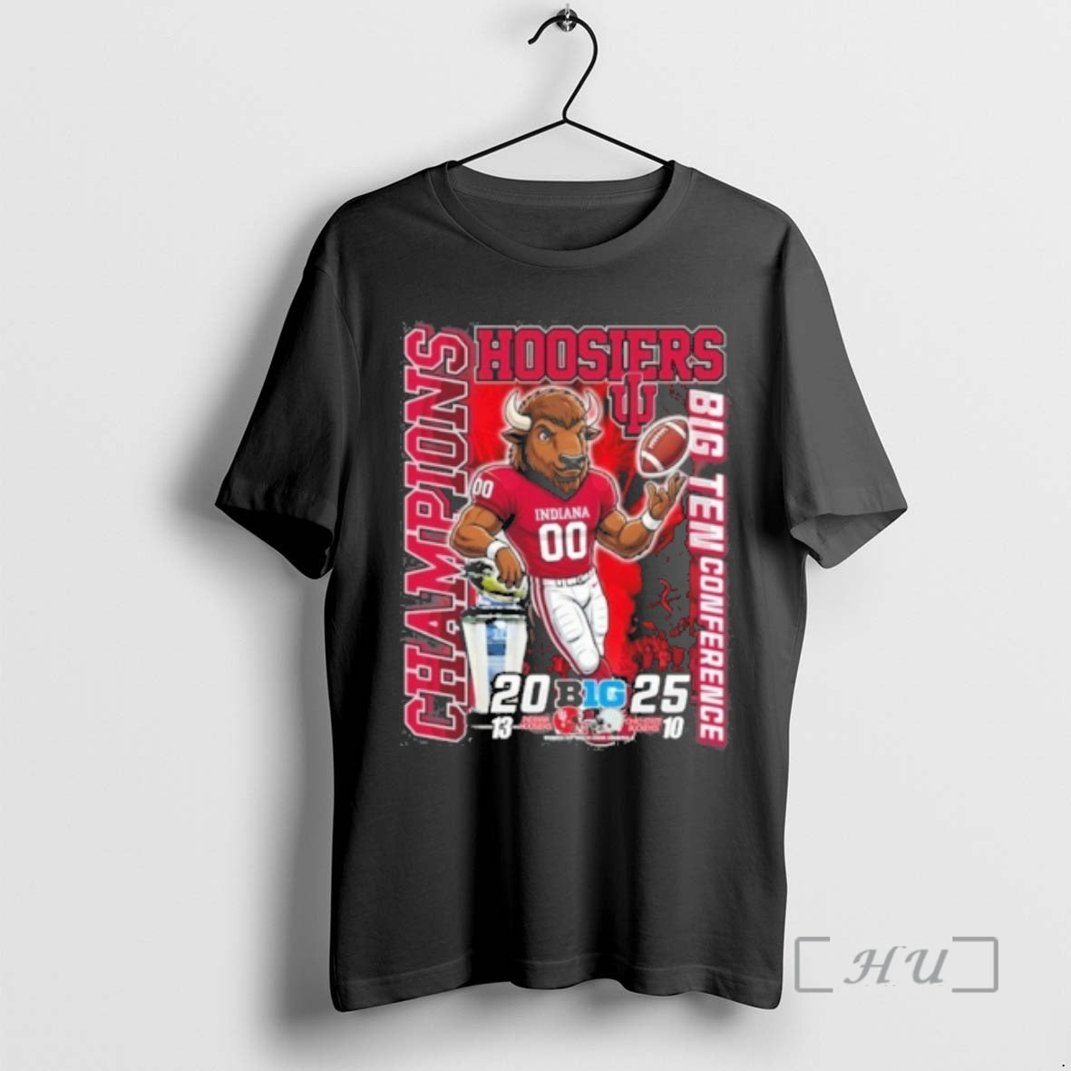 Officials Hoosiers Big Ten Conference Champions Mascot
