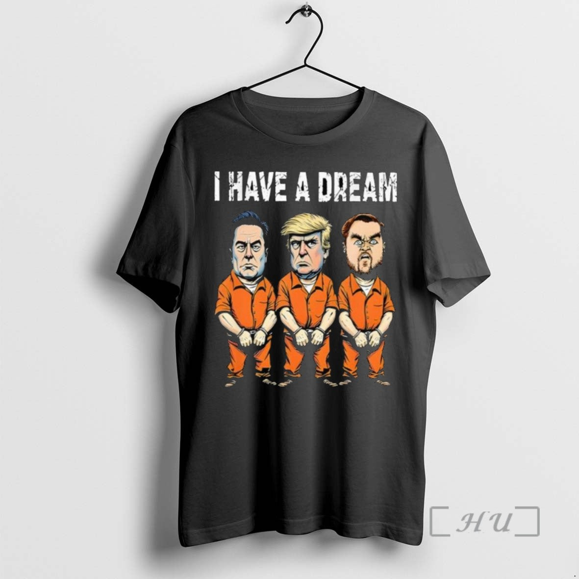 Officials I Have A Dream Make America Great Again Musk Trump Vance Long Sleve Shirts