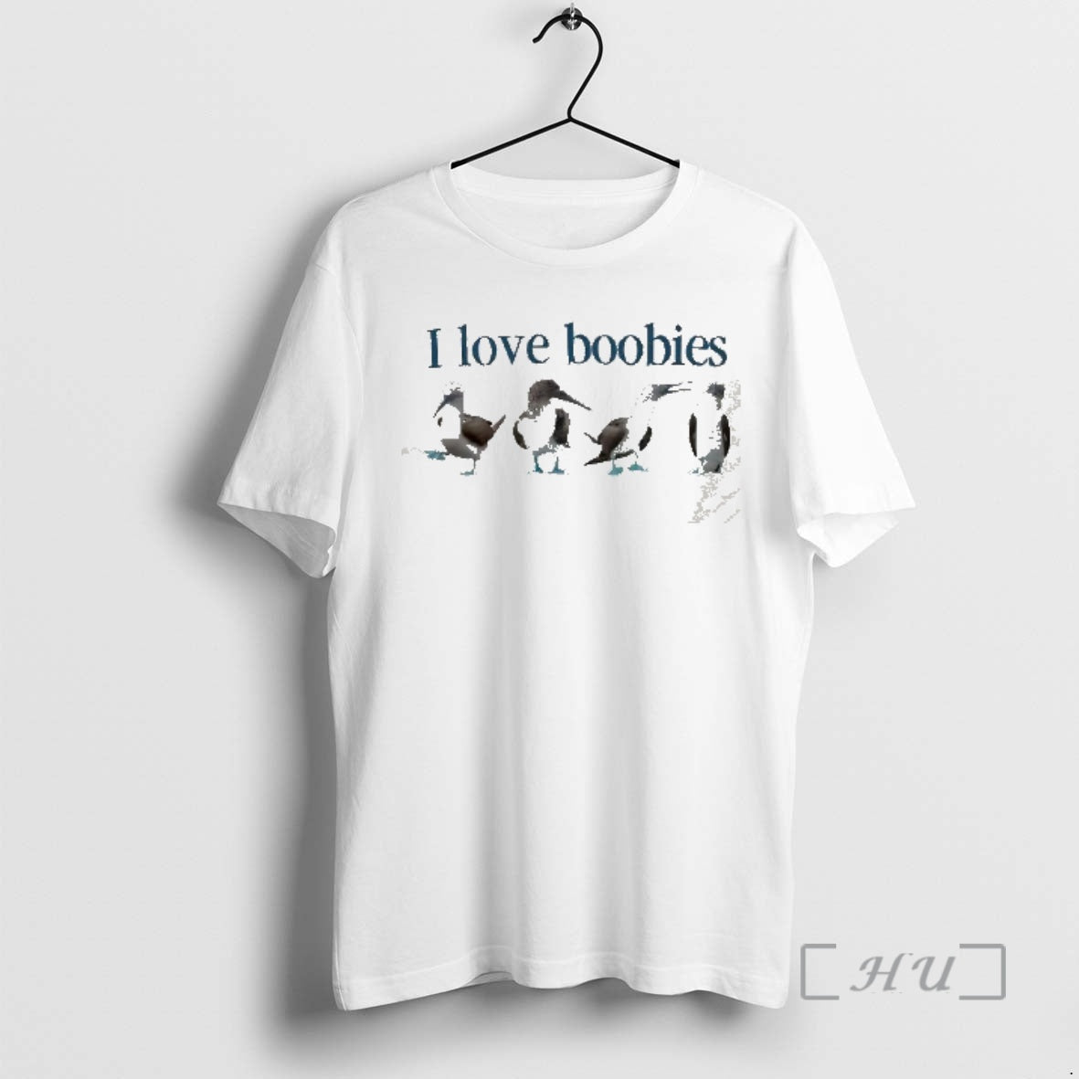 Officials I Love Boobies Bird Blue Footed Booby