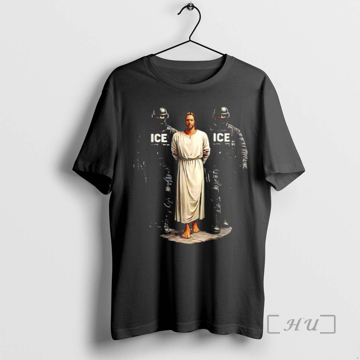 Ice Arresting Jesus