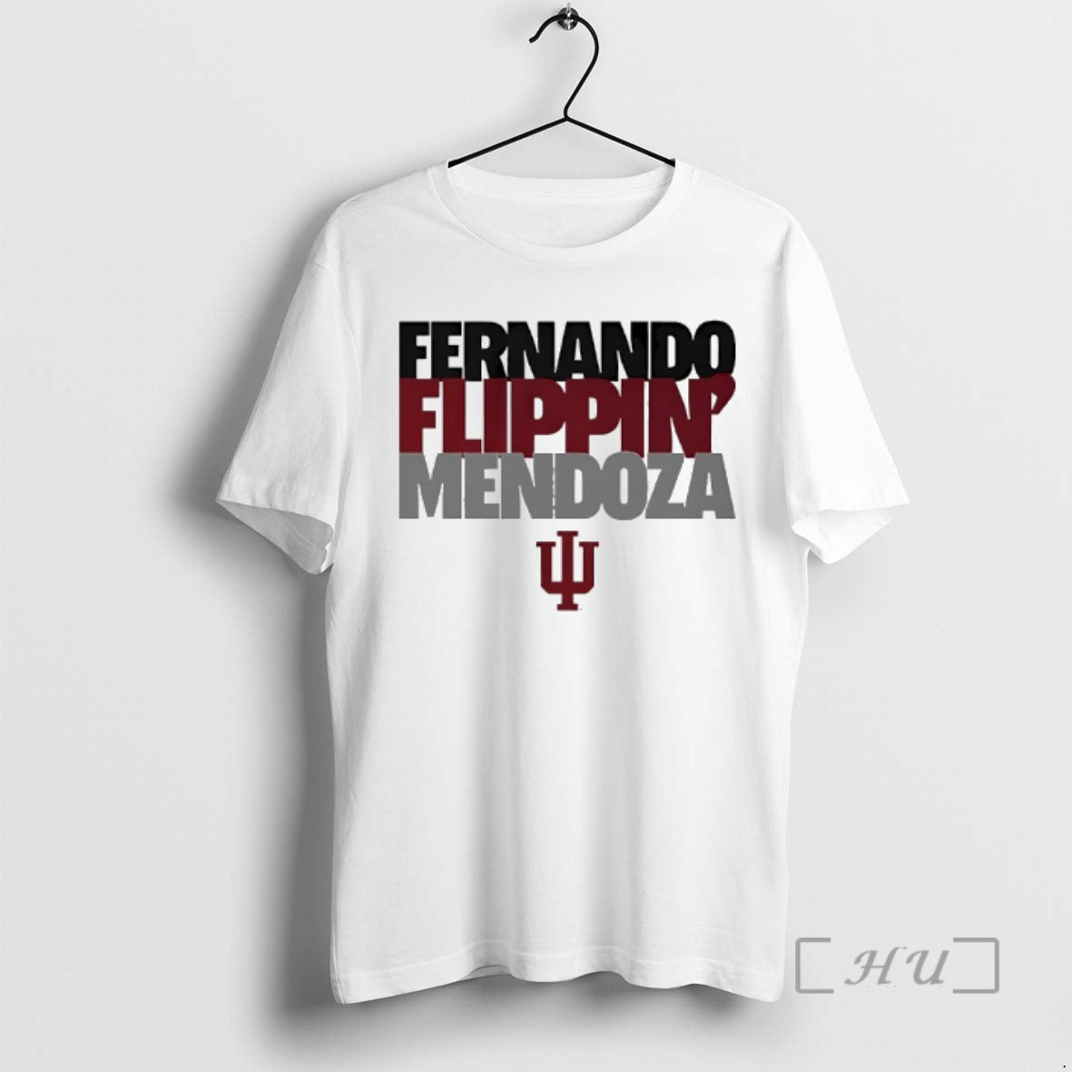 Officials Indiana Football Fernando Flippin Mendoza Logo