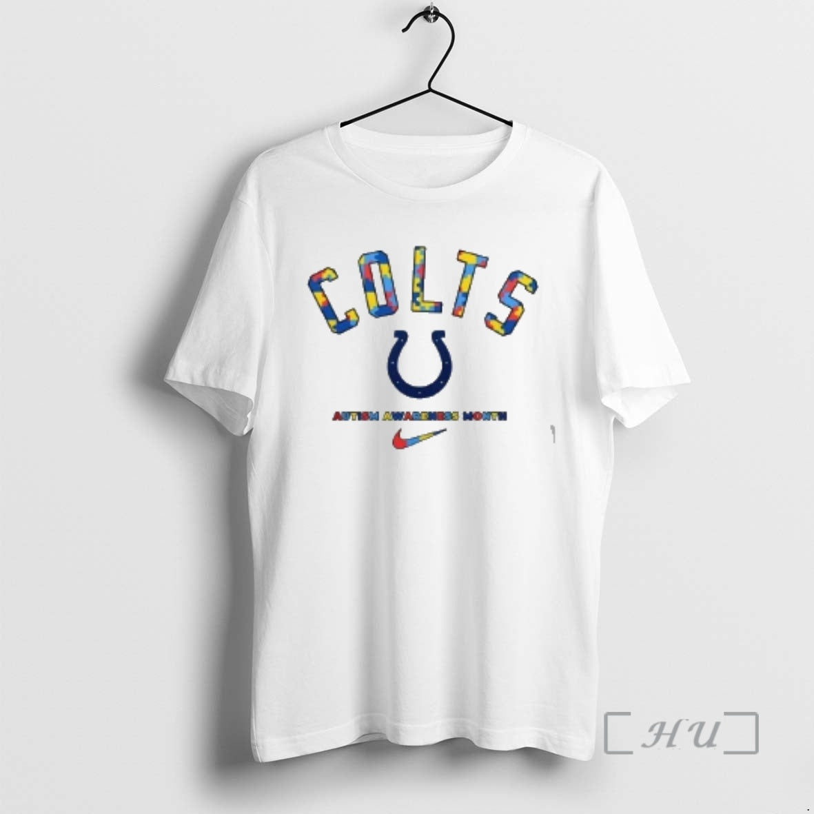 Indianapolis Colts Autism Awareness Month They Not Like Us 2 Sided
