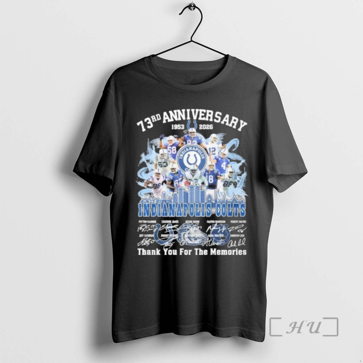 Officials Indianapolis Colts Team 73rd Anniversary 1953 2026 Thank You For The Memories Premium