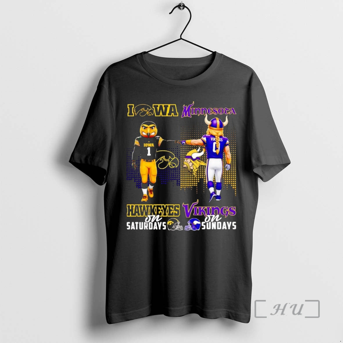 Officials Iowa Hawkeyes On Saturdays Minnesota Vikings On Sundays Mascot
