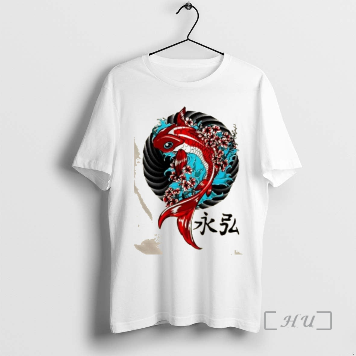 Officials Japanese Koi Fish And Cherry Blossom