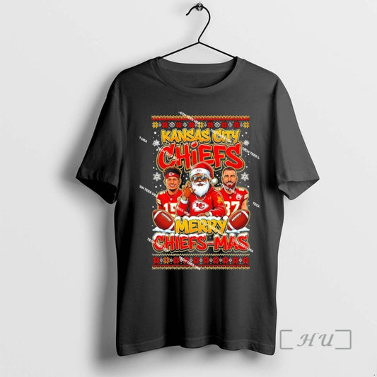 Officials Kansas City Chiefs Football Merry Chiefs Mas Christmas Holiday