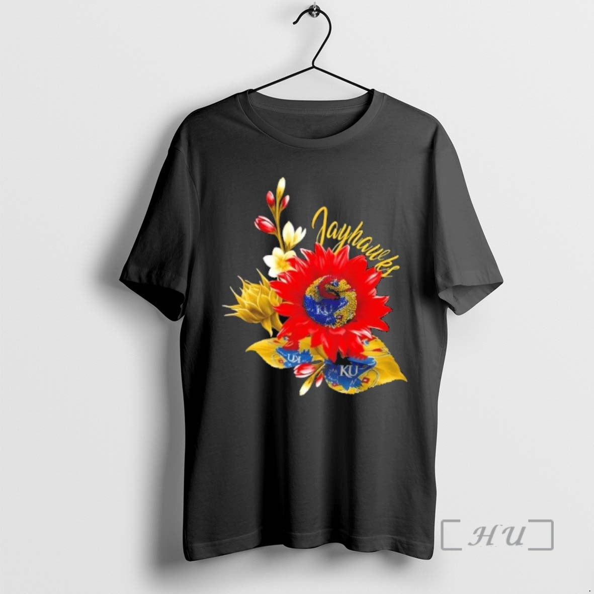 Officials Kansas Jayhawks Football X Sunflower Floral