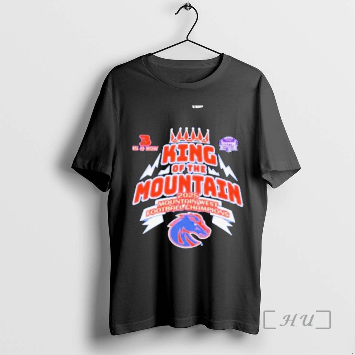 Officials King Of The Mountain Boise State Broncos Mountain West Champions Premium T Shirts Sweater