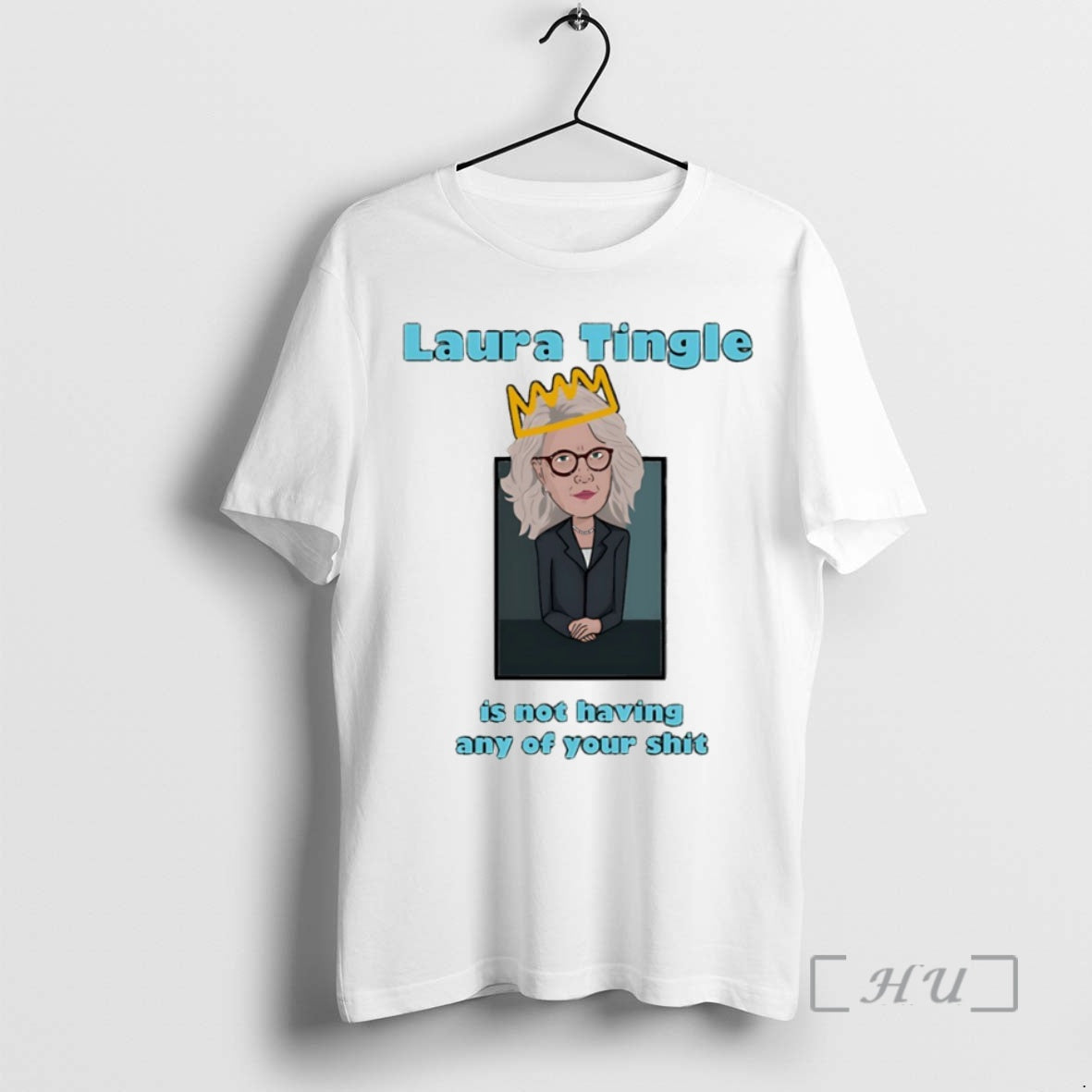 Officials Laura Tingle Is Not Haciving Any Of Your Shit Circle Premium T Shirts Sweater