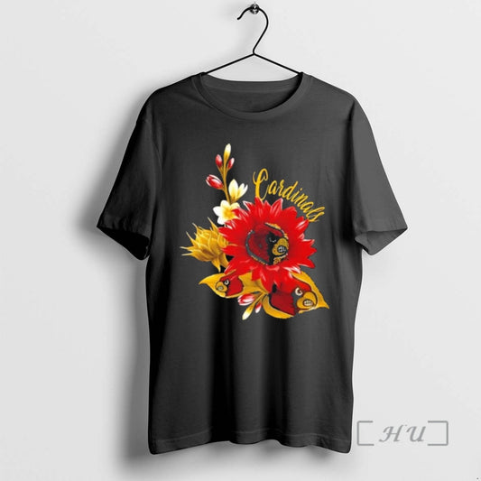 Officials Louisville Cardinals Football X Sunflower Floral